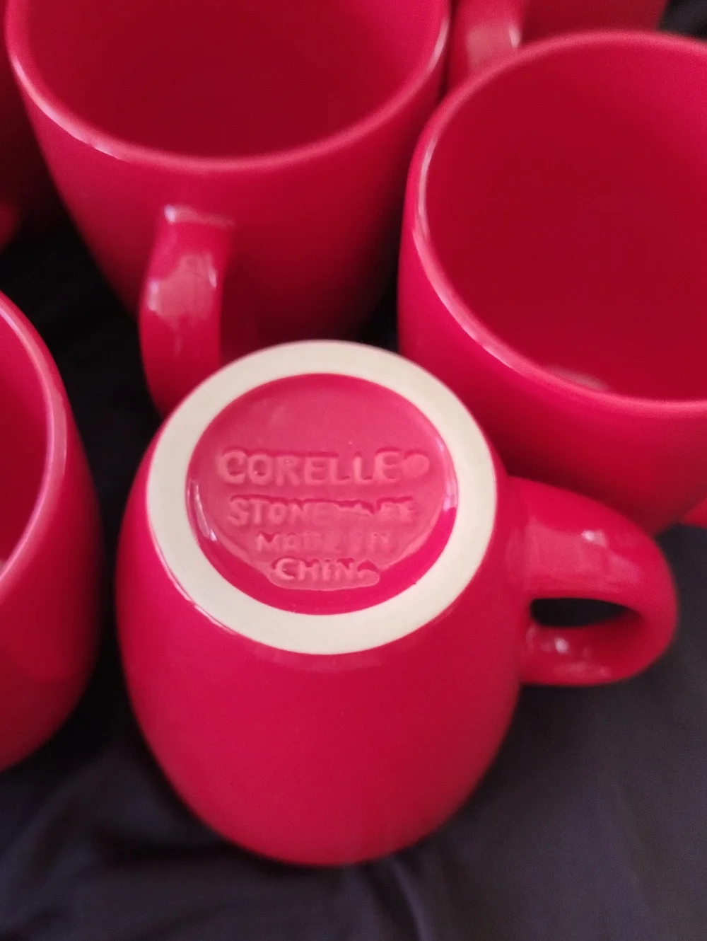 Corelle stoneware coffee mugs 8